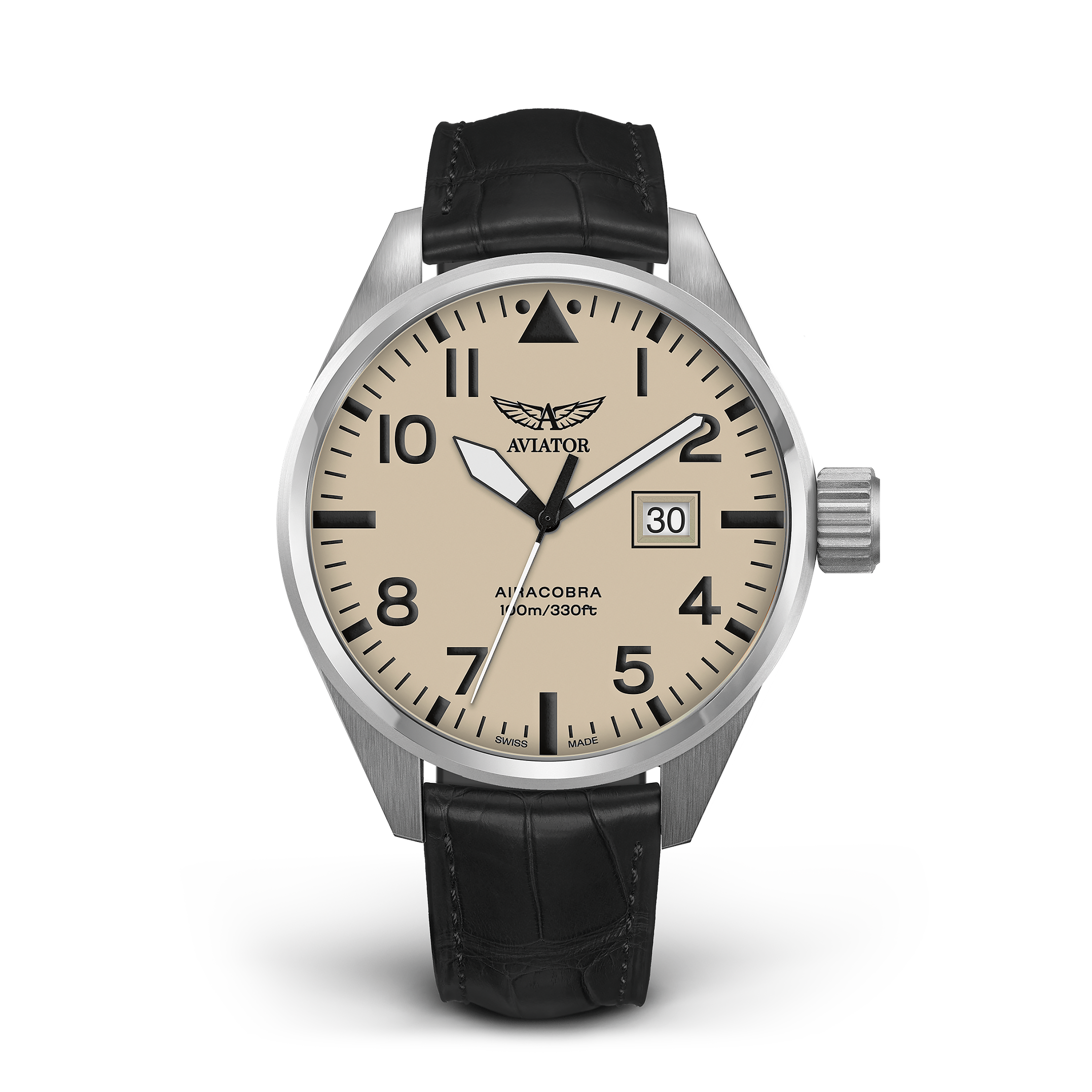 AIRACOBRA P42 飛行風格計時腕錶