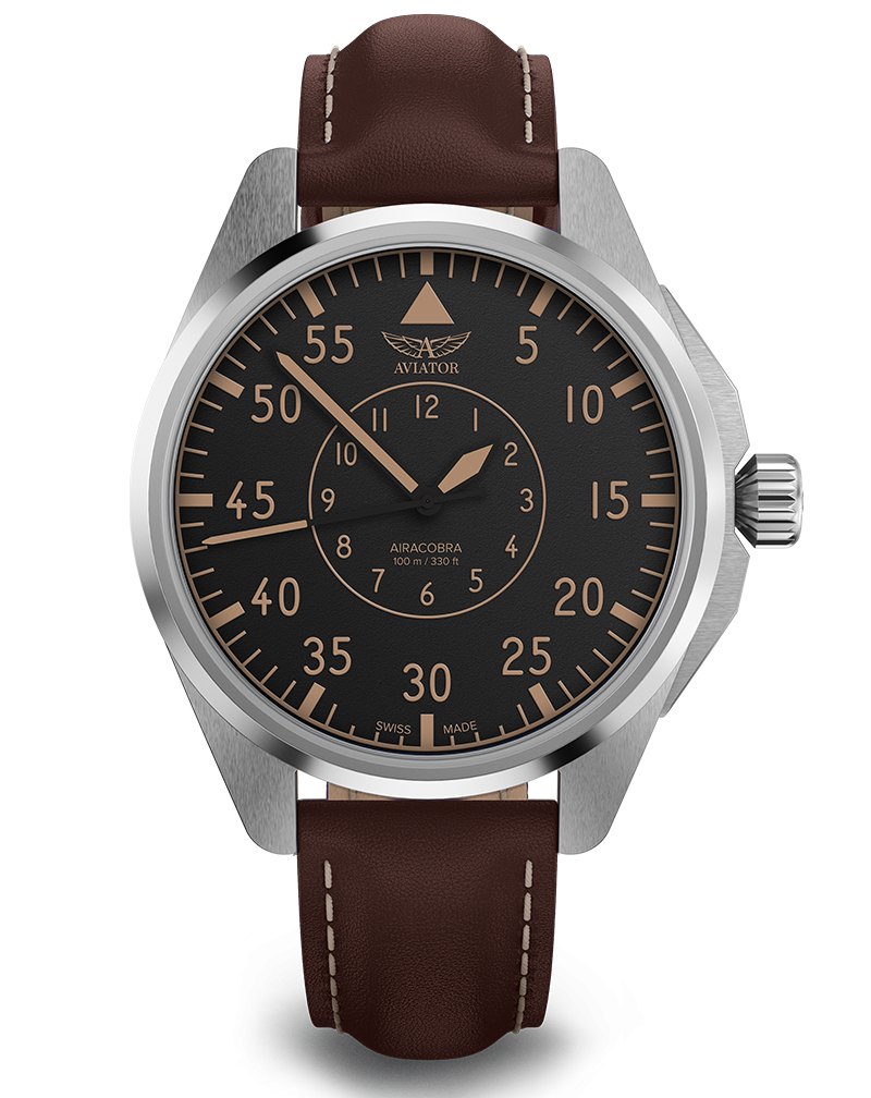AIRACOBRA P43 飛行風格機械腕錶