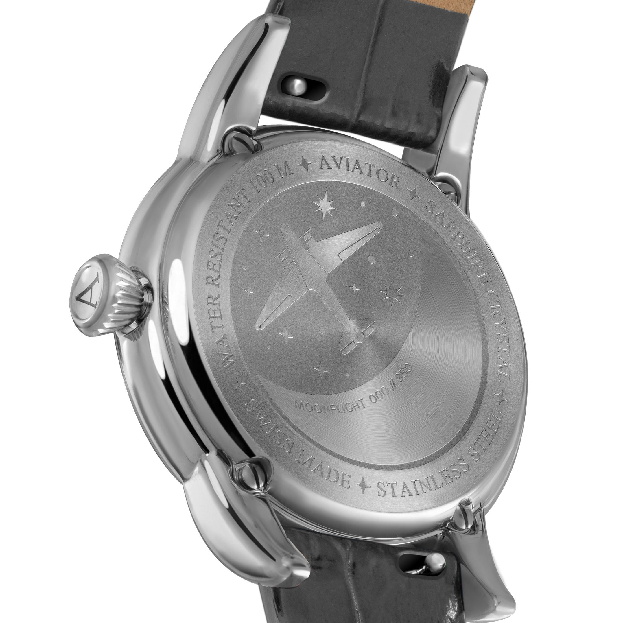 DOUGLAS MOONFLIGHT 月相顯示時尚腕錶
