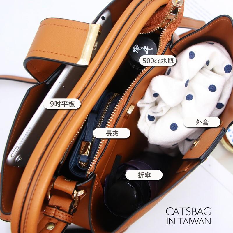 現貨👍經典名品插扣設計厚挺二用手提側背方包2013 | Catsbag Shop