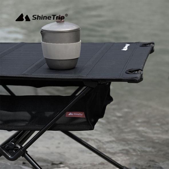 【營伙蟲994】 山趣ShineTrip 高彈性牛津布面桌 露營收納折疊桌 野餐桌 輕便露營桌