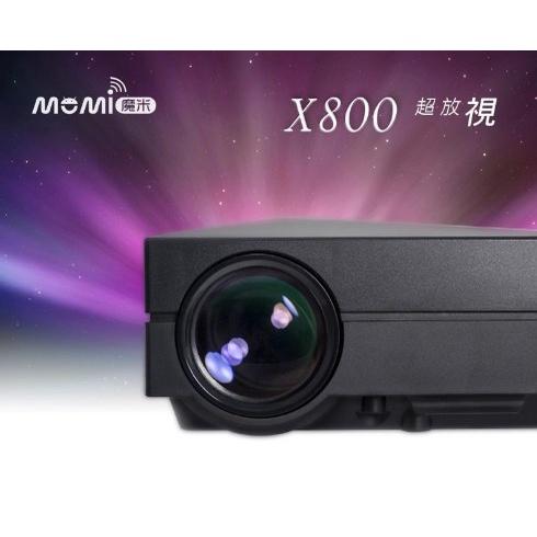 【營伙蟲873】MOMI魔米 X800行動LED 露營投影機 微型投影機 便攜式投影機 微型投影機 迷你投影機