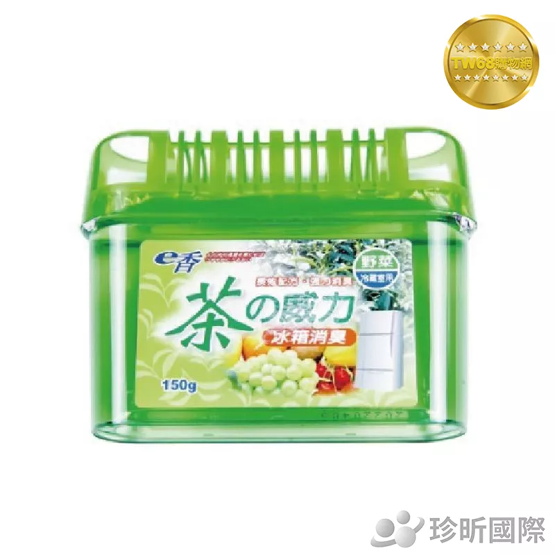 台灣現貨【TW68】e香冰箱除臭劑-綠茶(約9x10.7cm)/除臭劑/去味劑