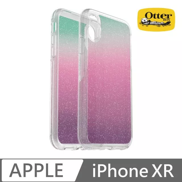 OtterBox iPhone XR Symmetry炫彩幾何透明保護殼
