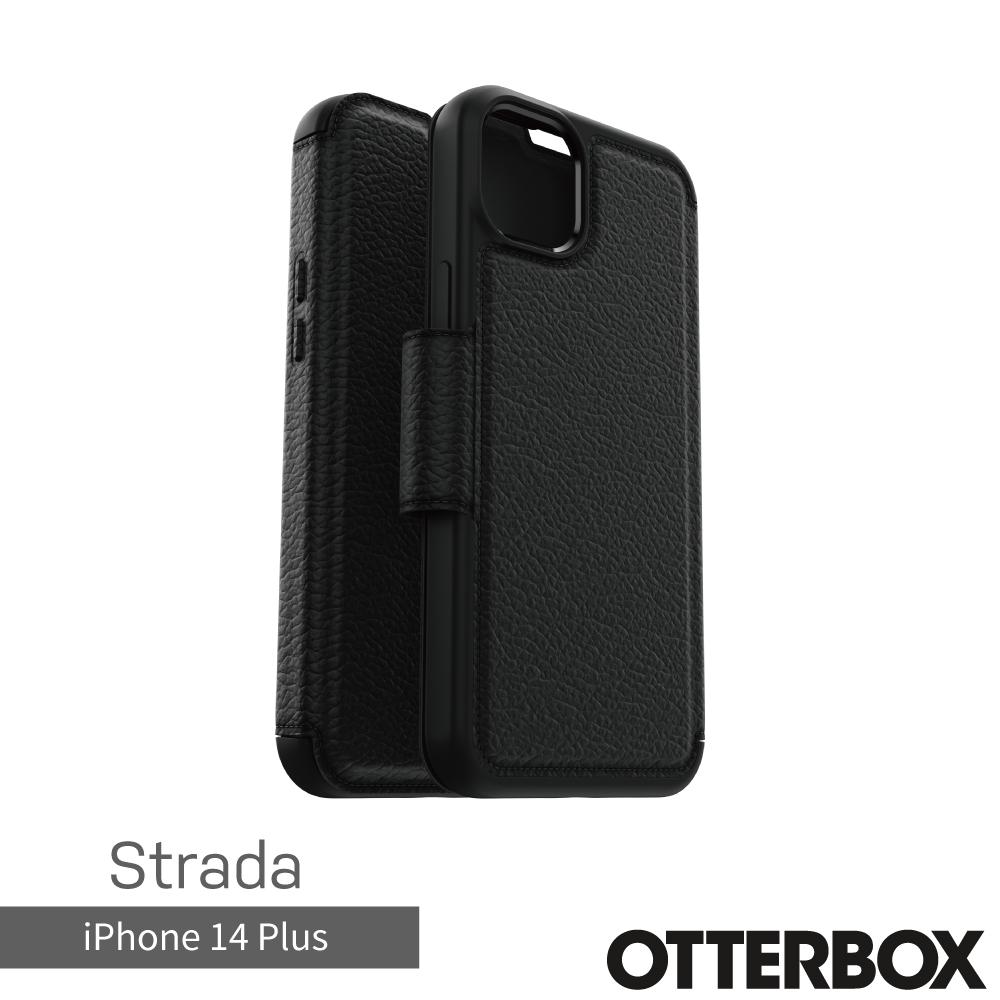 OtterBox iPhone 14 Plus Strada步道者系列真皮掀蓋保護殼