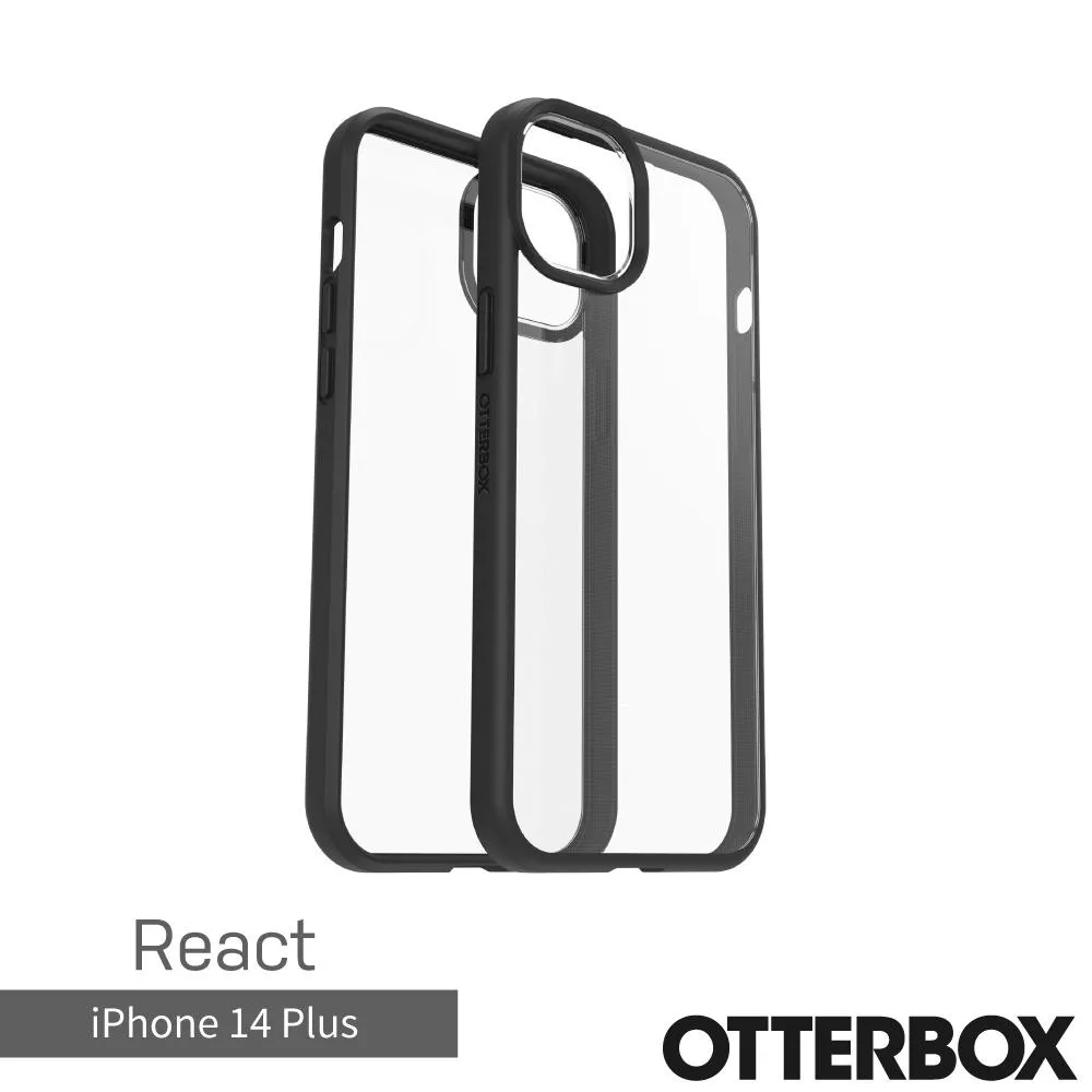 OtterBox iPhone 14 Plus React輕透防摔殼