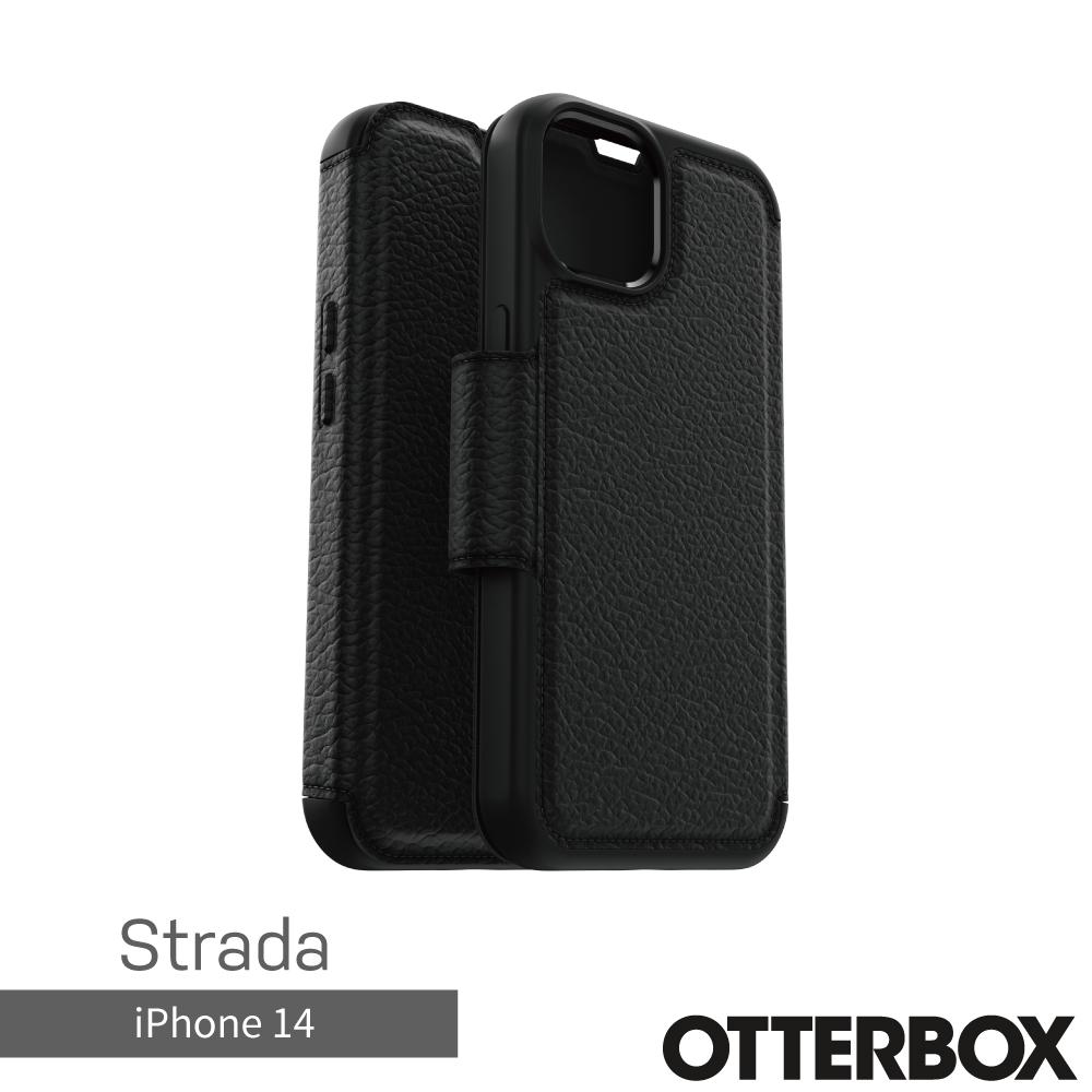 OtterBox iPhone 14 Strada步道者系列真皮掀蓋保護殼