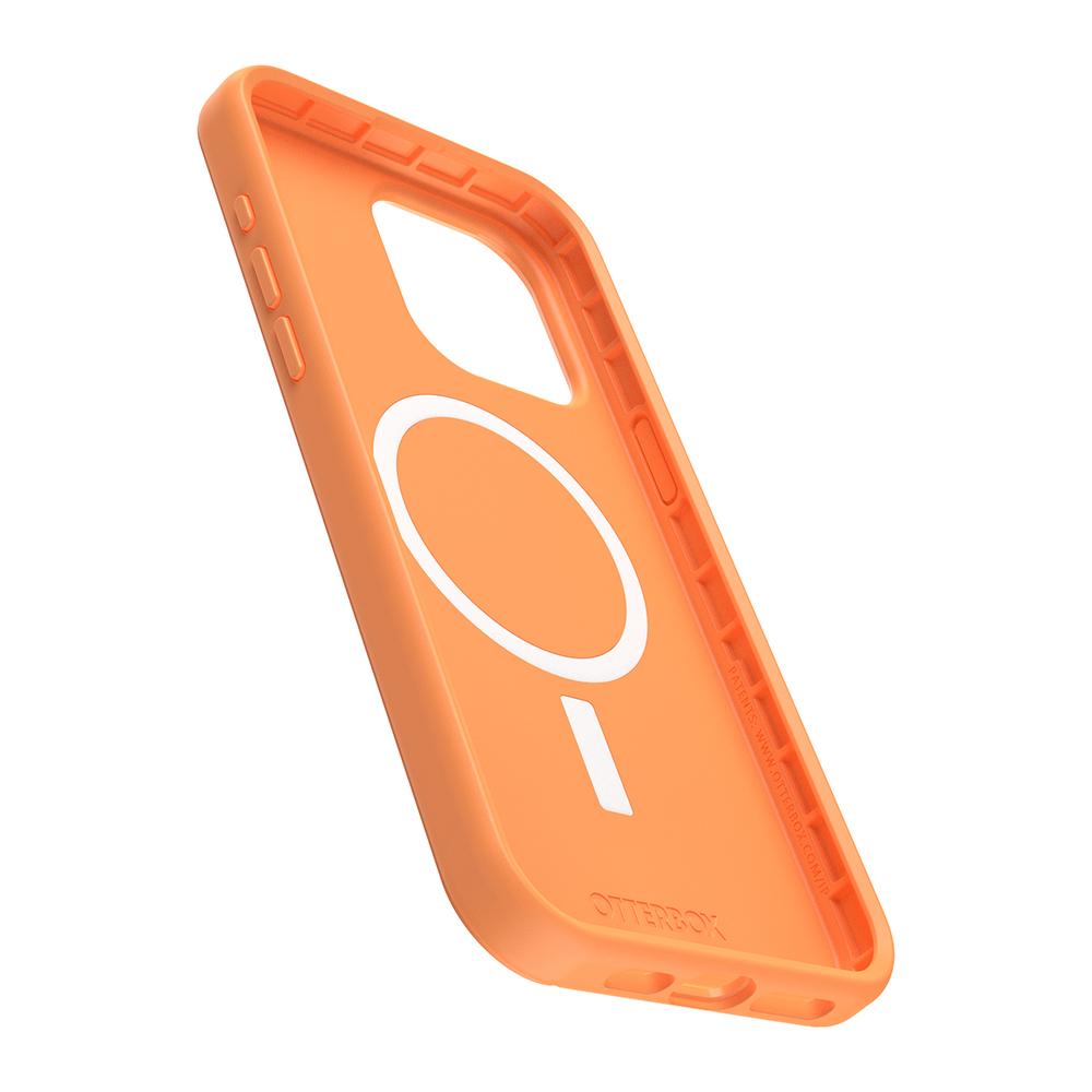 【OtterBox】OtterBox  iPhone 15 Pro Max 6.7吋 Symmetry Plus 炫彩幾何保護殼-橙(支援MagSafe)