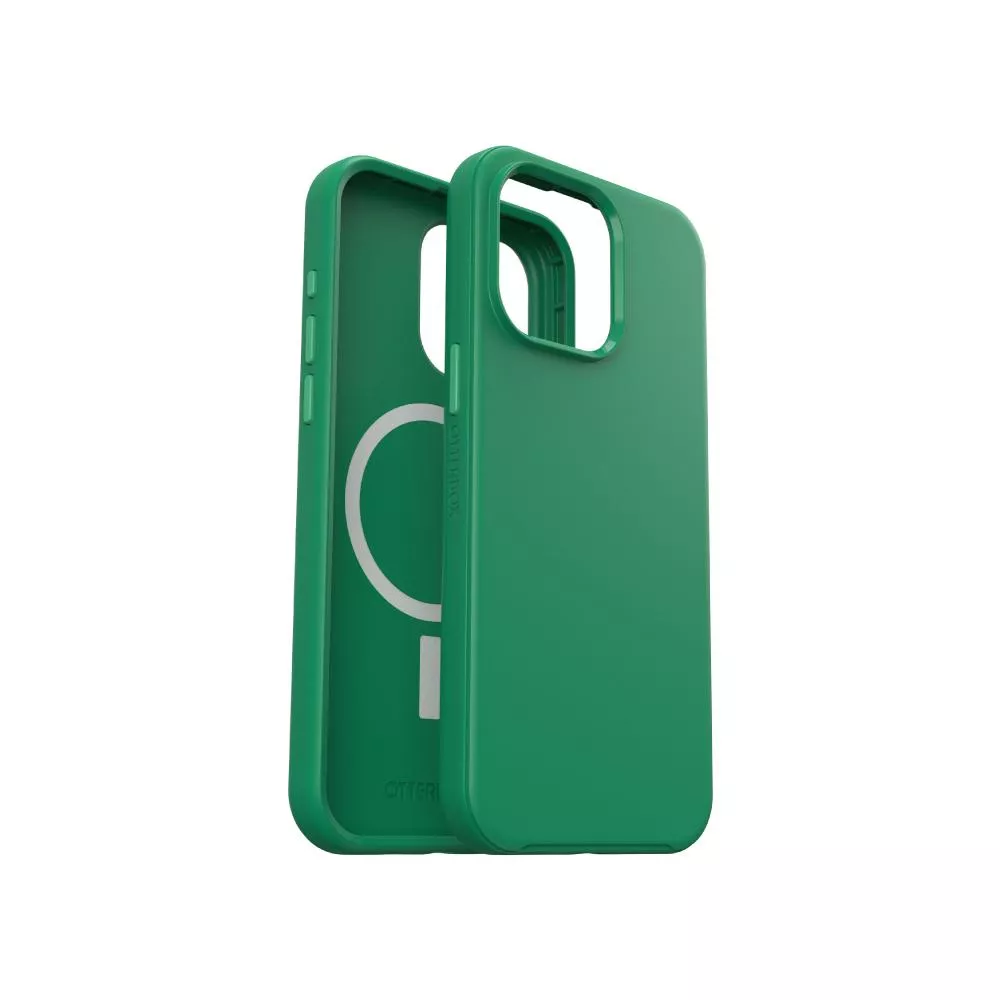 【OtterBox】OtterBox  iPhone 15 Pro Max 6.7吋 Symmetry Plus 炫彩幾何保護殼-綠(支援MagSafe)