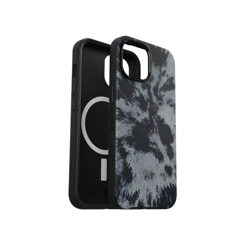 【OtterBox】OtterBox  iPhone 15 6.1吋 Symmetry Plus 炫彩幾何保護殼-幻影黑(支援MagSafe)