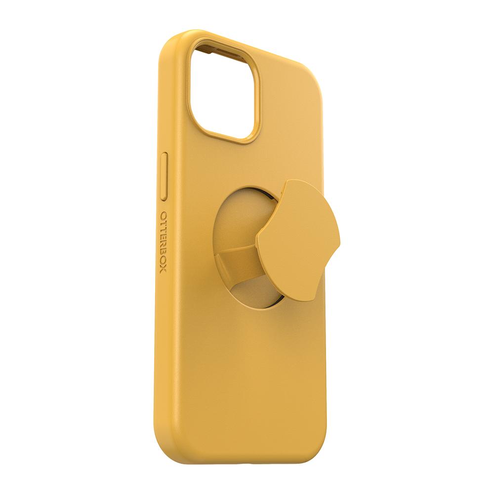 【OtterBox】OtterBox  iPhone 15 6.1吋 OtterGrip Symmetry 炫彩幾何保護殼-黃(支援MagSafe)