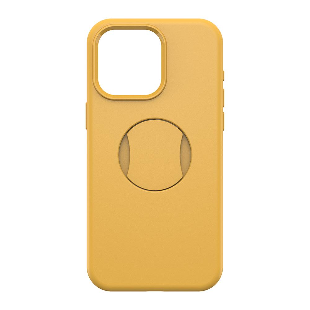 【OtterBox】OtterBox  iPhone 15 Pro Max 6.7吋 OtterGrip Symmetry 炫彩幾何保護殼-黃(支援MagSafe)