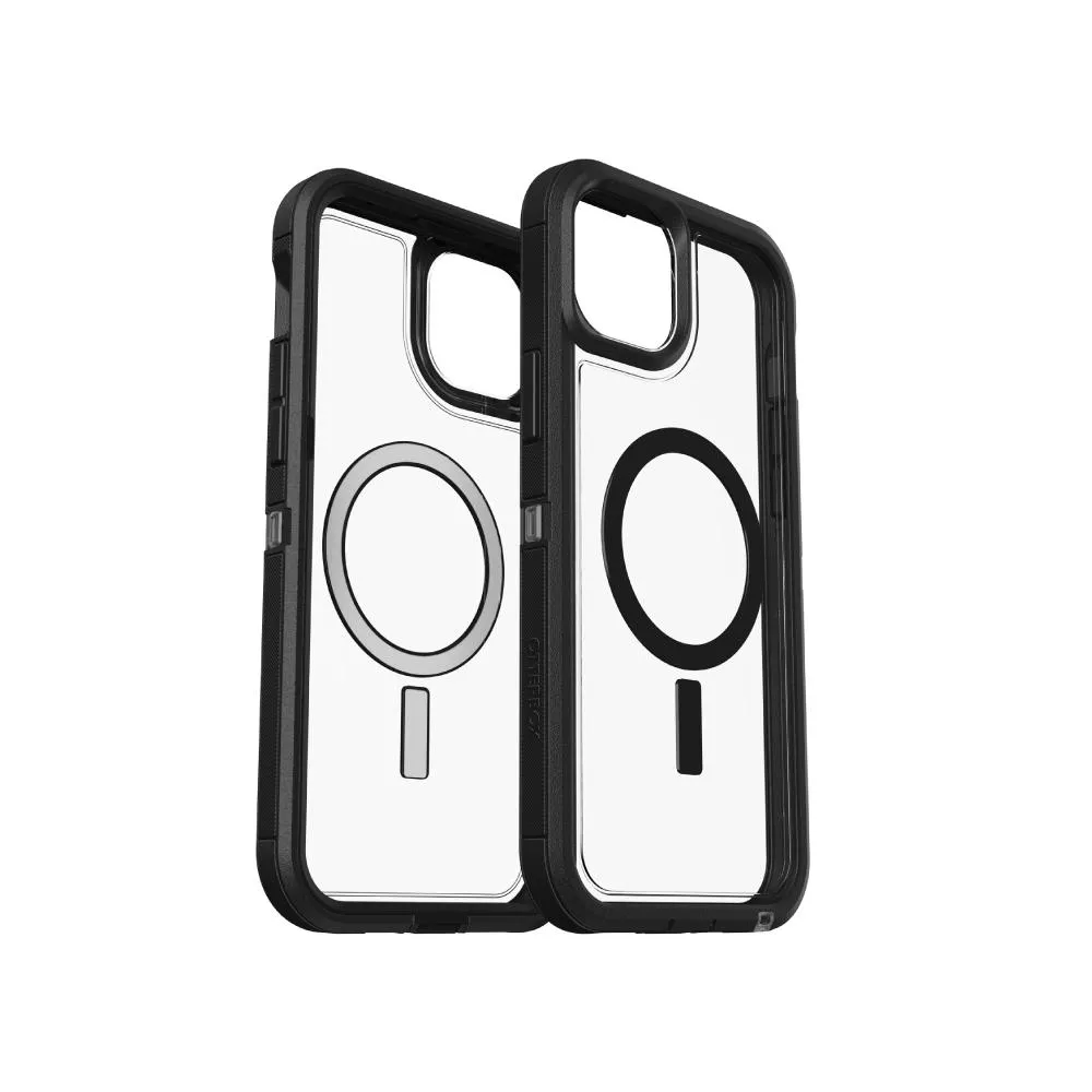 【OtterBox】OtterBox  iPhone 15 Plus 6.7吋 Defender XT 防禦者系列保護殼(黑透)