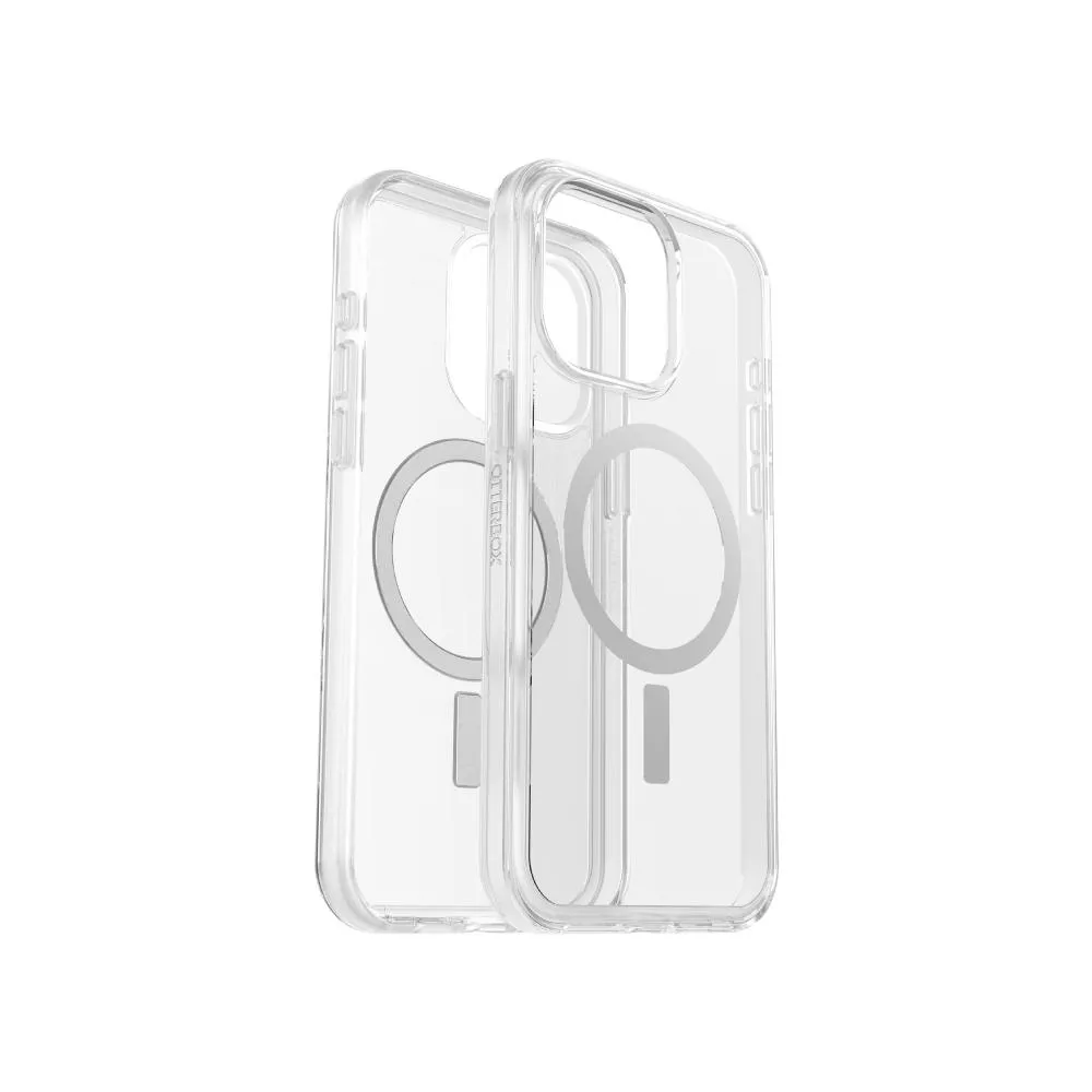 【OtterBox】OtterBox  iPhone 15 Pro Max  6.7吋 Symmetry Plus 炫彩幾何保護殼-透明(支援MagSafe)