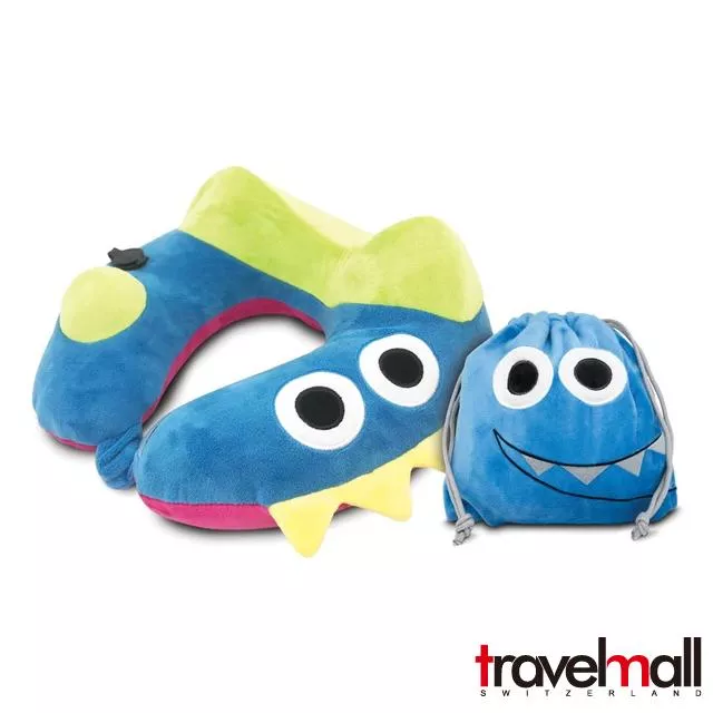 Travelmall 專利 3D 按壓式充氣枕-恐龍