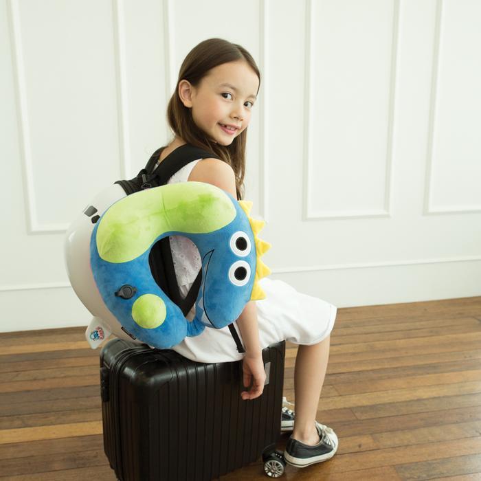 Travelmall 專利 3D 按壓式充氣枕-恐龍