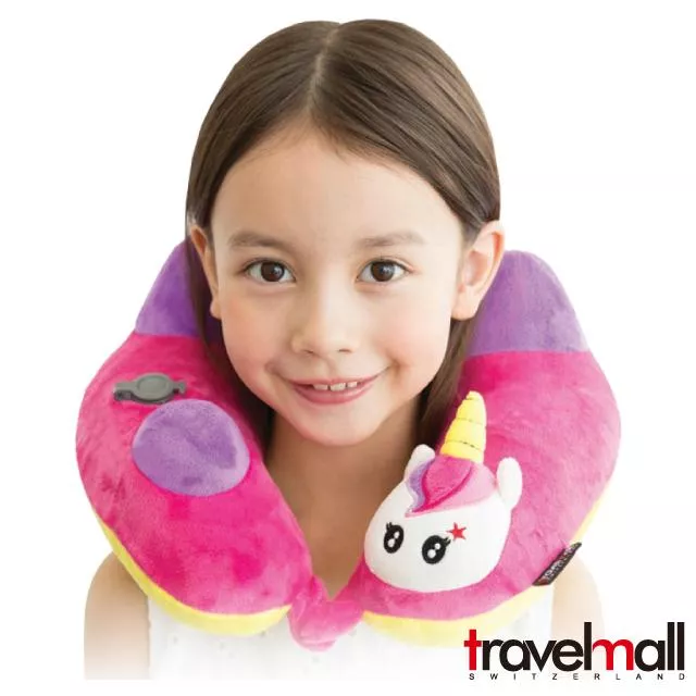 Travelmall 專利 3D 按壓式充氣枕-獨角獸