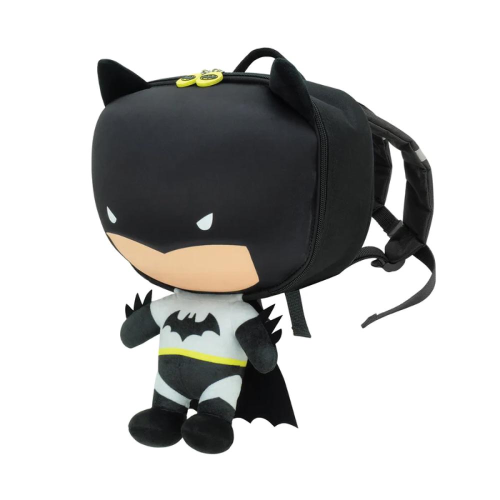 DC正義聯盟兒童授權大頭公仔背包-蝙蝠俠