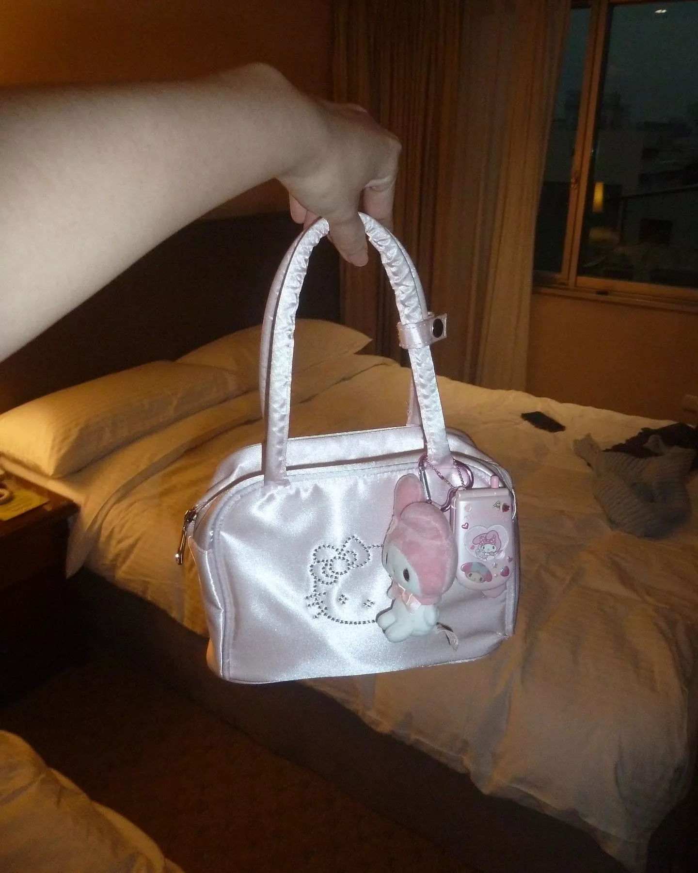 [BEST] kitty hand bag(pink)(F)
