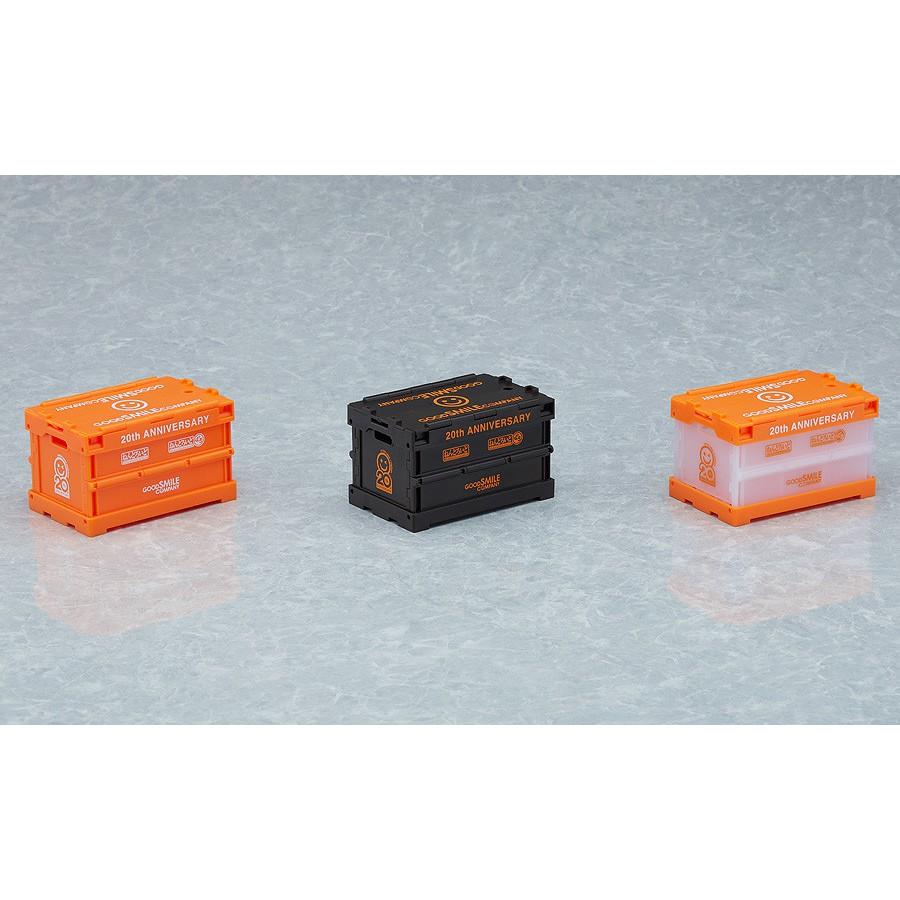 現貨 黏土人 配件系列 紀念折疊收納箱（橘色/黑色/透明）三款分售