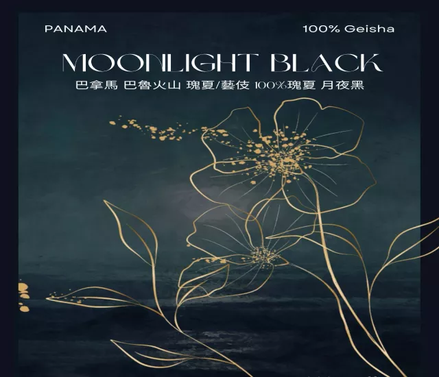 巴拿馬 巴魯火山 瑰夏/藝伎 100%瑰夏 月夜黑 Panama Baru Geisha Moonlight Black