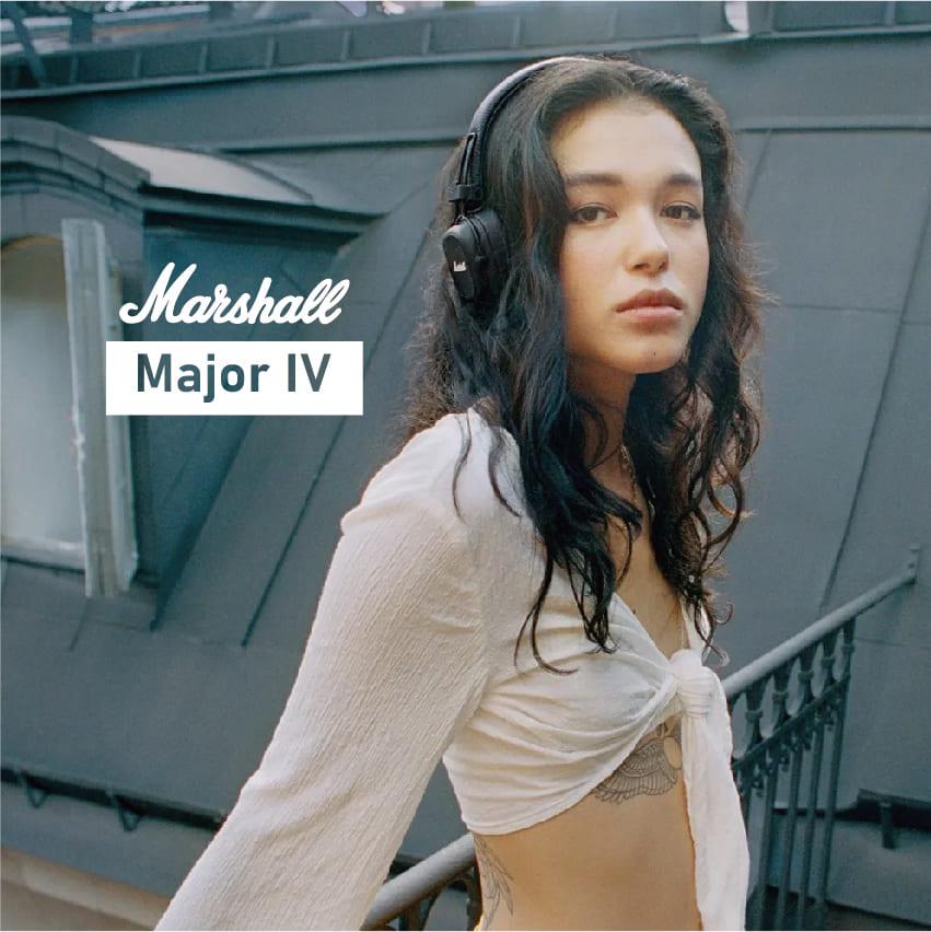 【Marshall】Major IV 藍牙耳罩式耳機