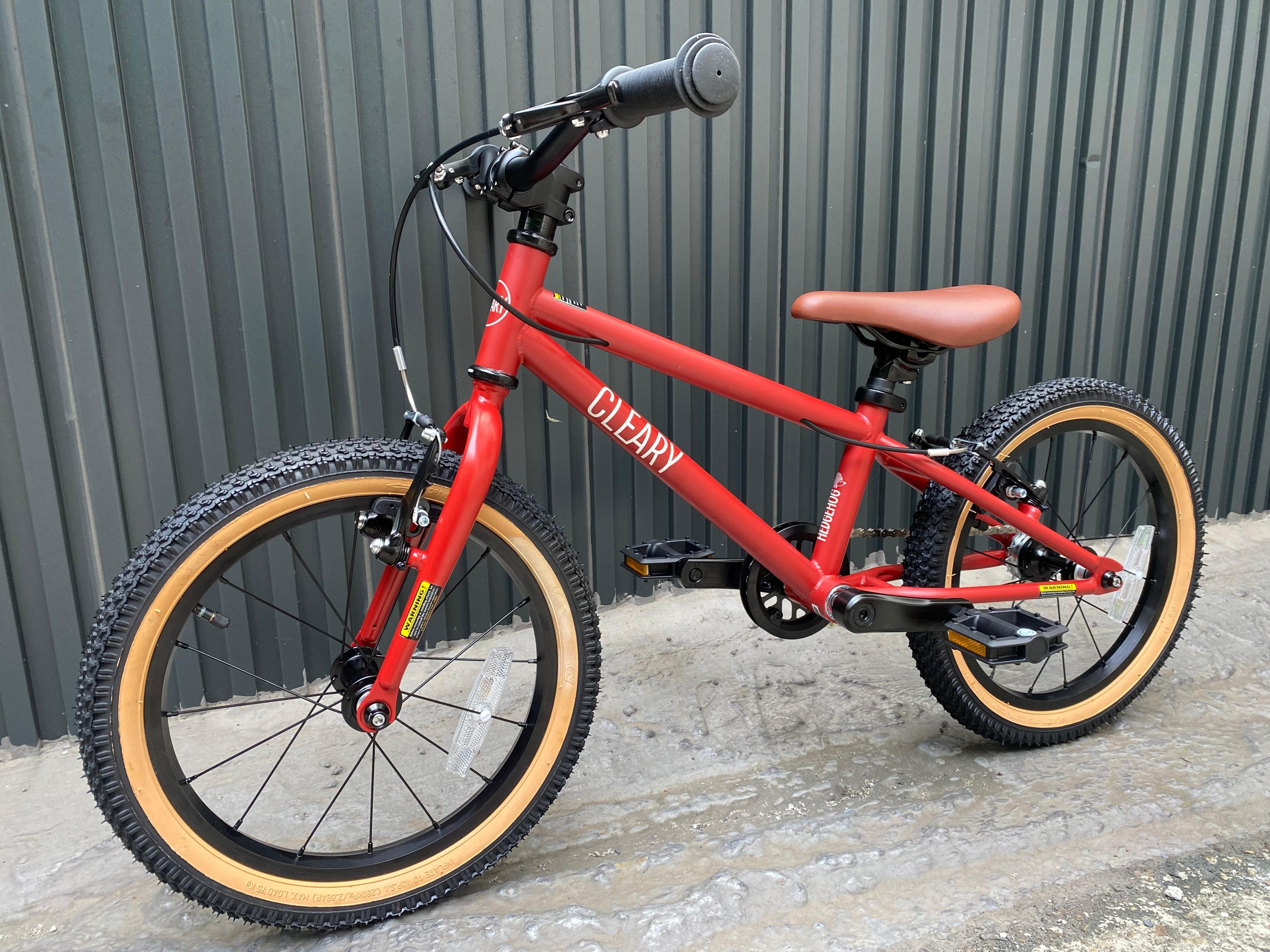 Cleary 16吋單車紅色 城市車 登山車 越野車 腳踏車