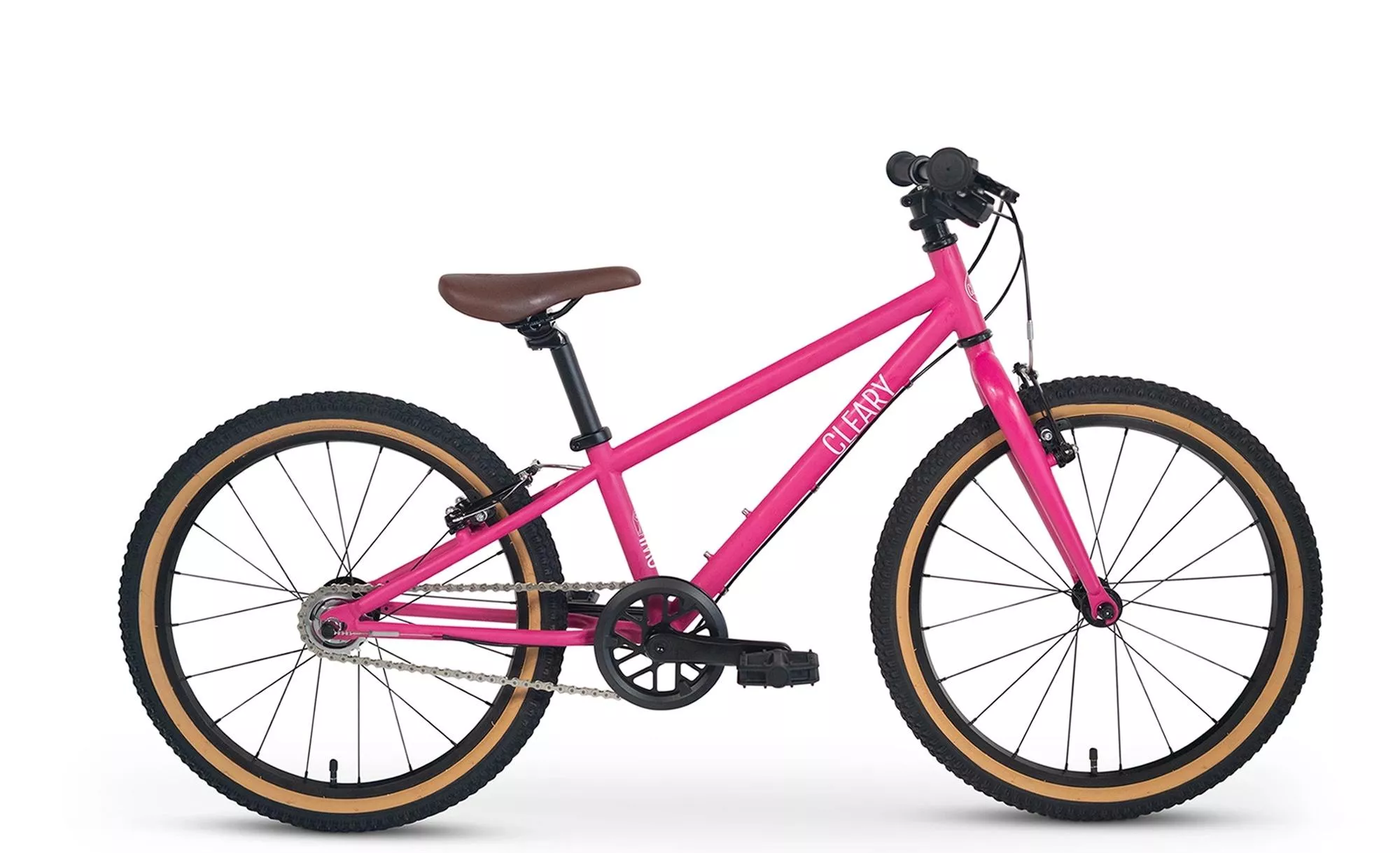Cleary 20吋內變三速兒童腳踏車粉紅色