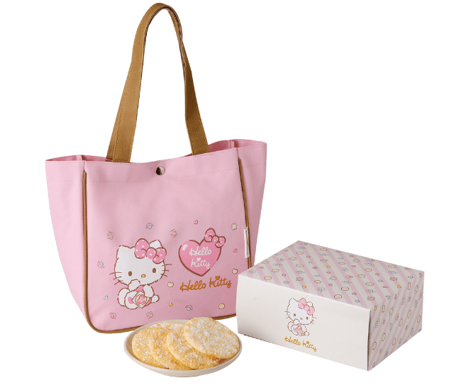Hello Kitty 雪米餅樂活提袋禮盒