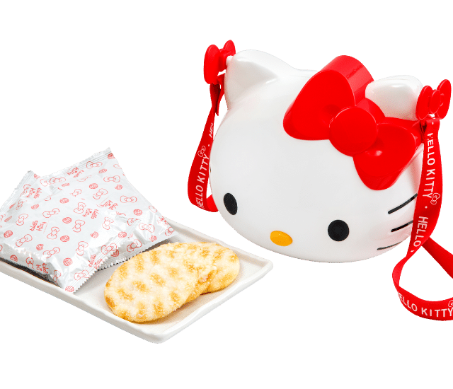 Hello Kitty 雪米餅格格紅造型筒禮盒