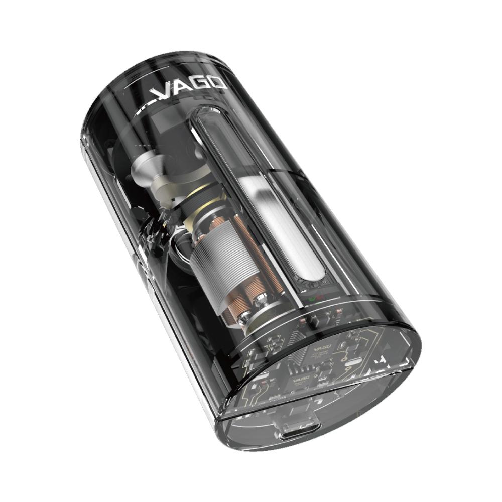 VAGO 旅行衣物輕巧微型真空收納機( 黑 ) +VAGO 旅行真空收納袋--中(M) x1