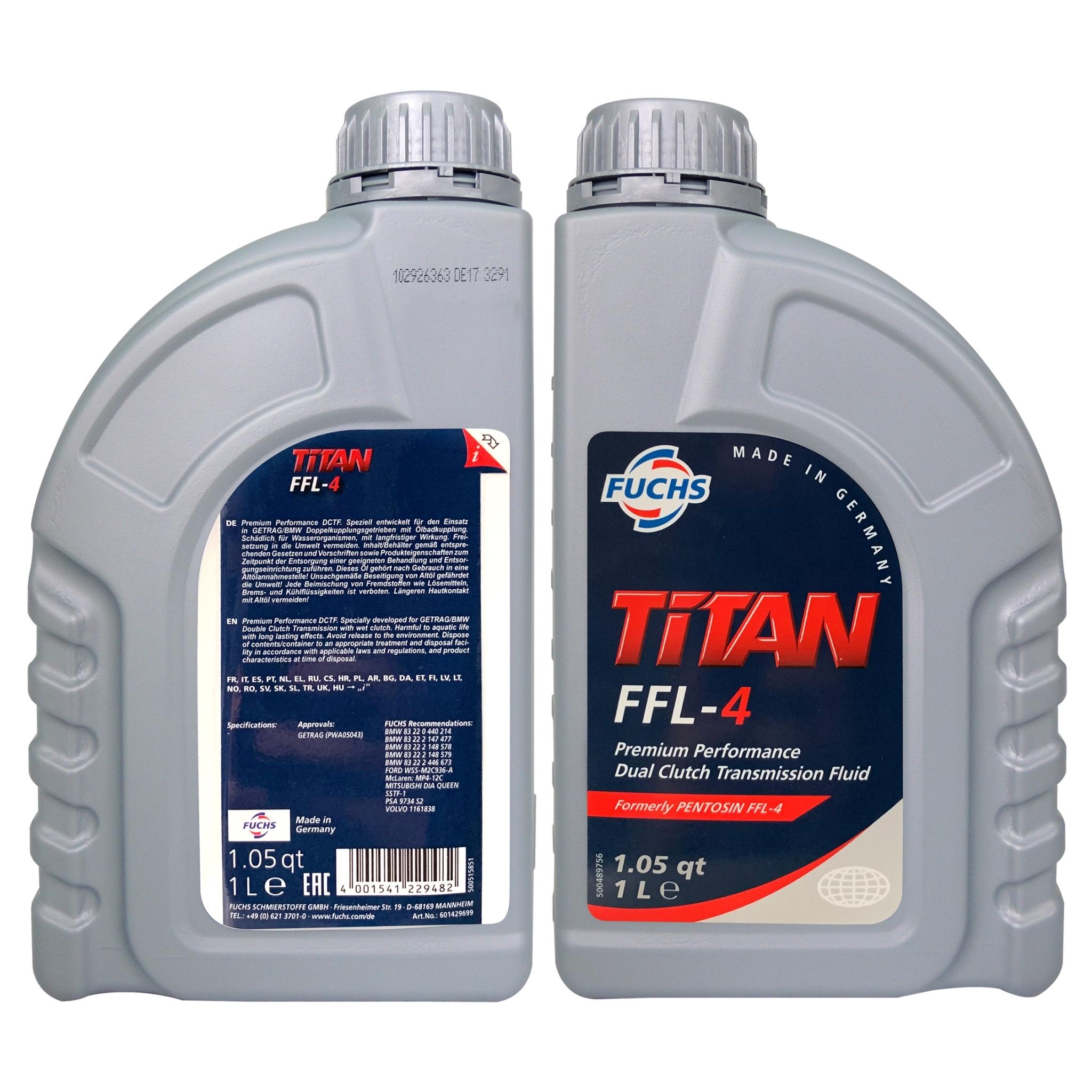 Fuchs TiTAN FFL-4 雙離合變速箱油 同Pentosin FFL-4