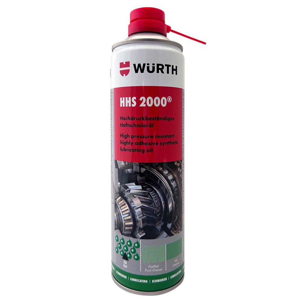 WURTH HHS 2000 滲透潤滑劑 液態黃油 噴霧式黃油 500ml