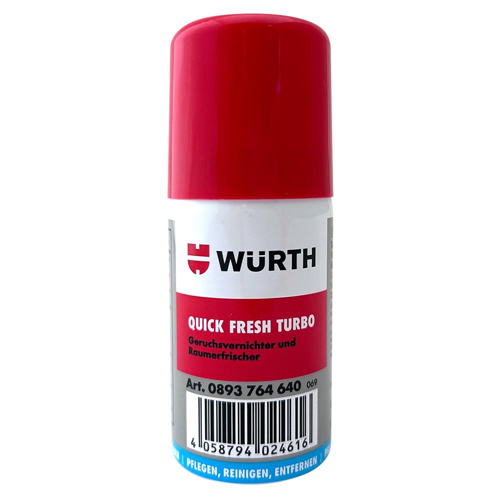 WURTH Quick Fresh Turbo 車輛空調除味噴霧 車輛空調系統清潔劑