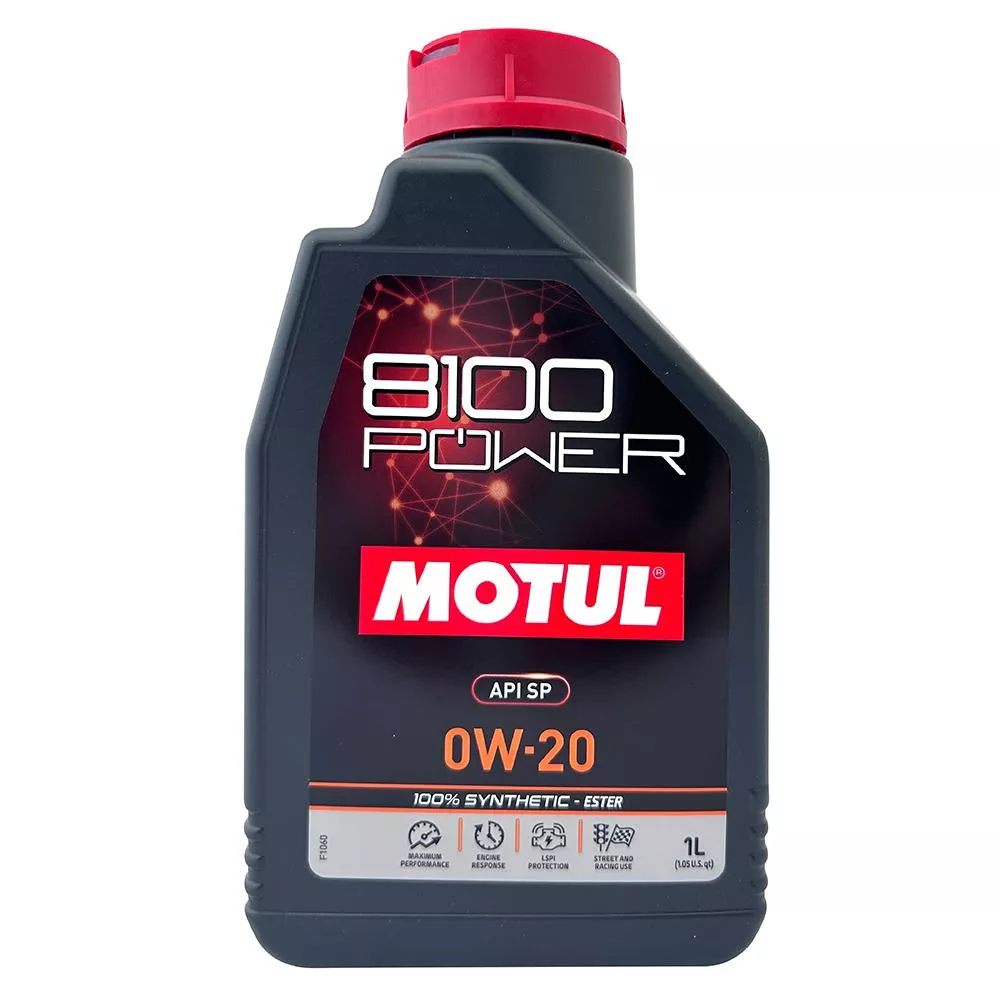 MOTUL 8100 POWER 0W20 高效能酯類全合成機油 酯類機油 全合成機油