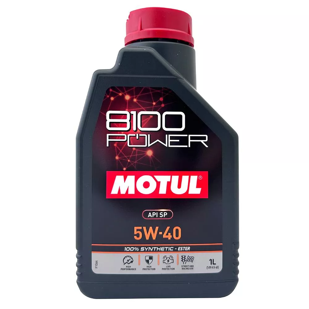 MOTUL 8100 POWER 5W40 高效能酯類全合成機油 酯類機油 全合成機油