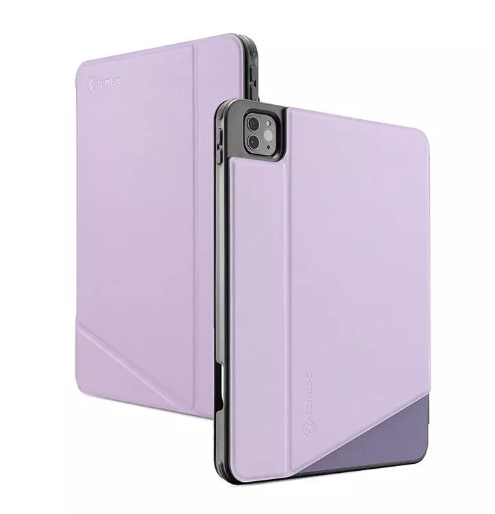 Tomtoc 多角度折疊平板保護套 紫 iPadPro 11&quot; 2021適用