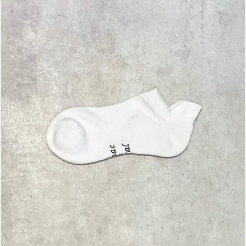 極簡主義船型襪（2入）- 抗菌毛巾底不脫落
