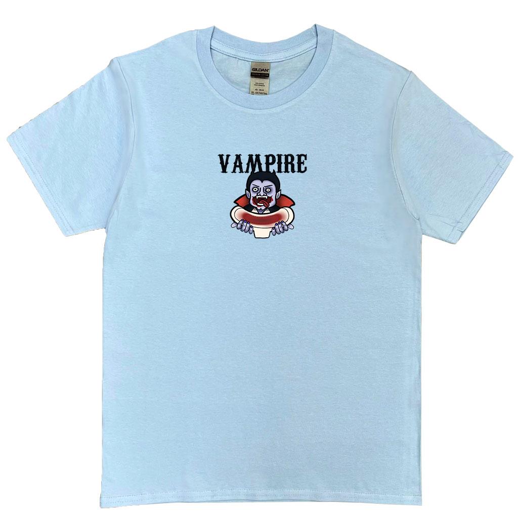宵夜服飾night snack 個性創意圖T-shirt VAMPIRE吸血鬼 男女可穿 XS~2XL