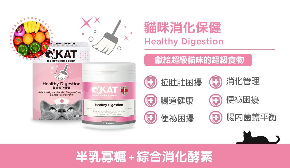 【美喵人生 O'KAT 每日維持系列】消化 免疫 關節 腎臟 支氣管 眼睛 台灣 貓 保健品