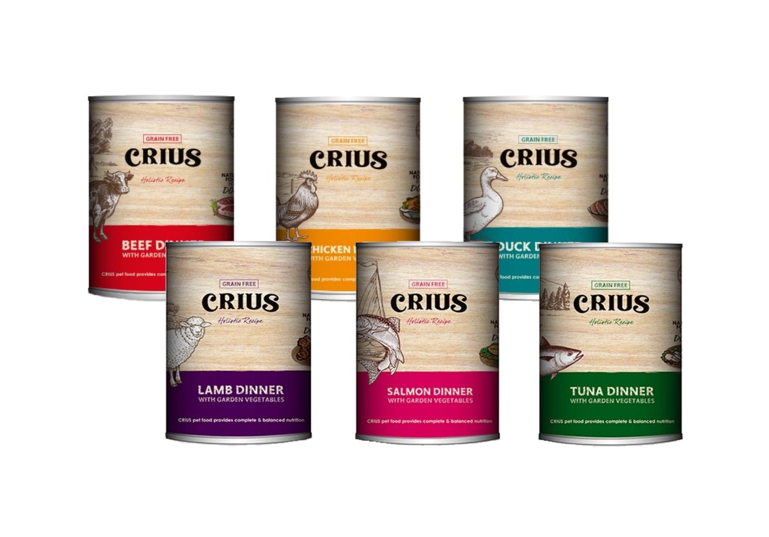 【克瑞斯 Crius 犬用無穀主食罐 375g】Ceres 無穀 天然 紐西蘭 主食罐 狗罐 罐