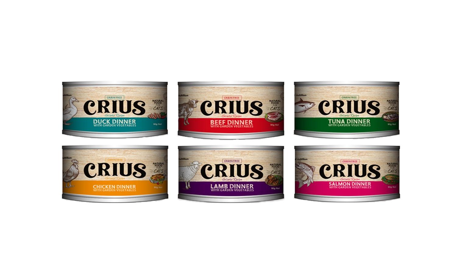 【半箱 克瑞斯 Crius 貓用無穀主食罐 90g】Ceres 無穀 紐西蘭 主食罐 貓罐 貓 罐