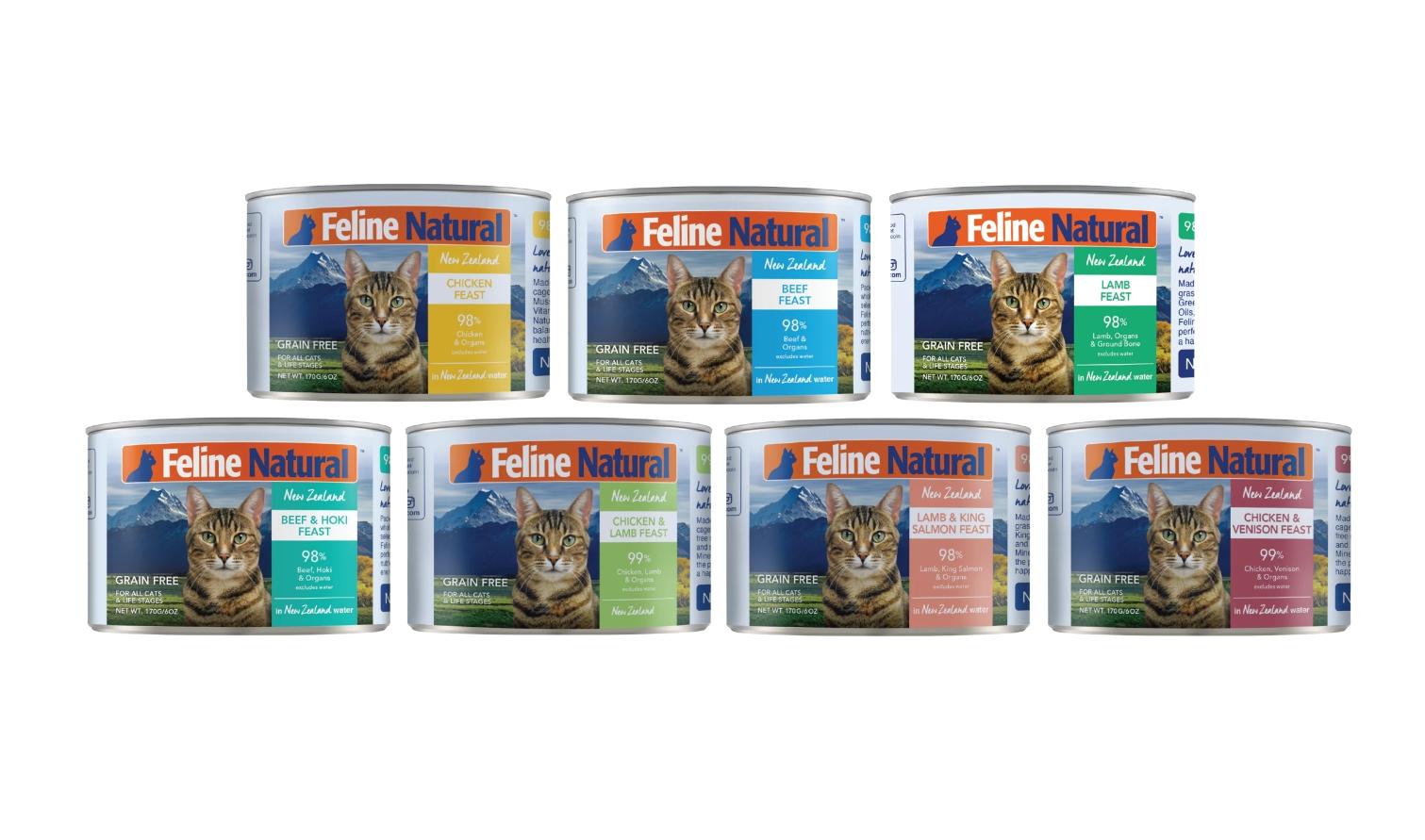 【半箱 K9 Feline Natural 鮮燉生肉主食罐 170g】無穀 無膠 紐西蘭 主食罐 貓罐 貓 罐