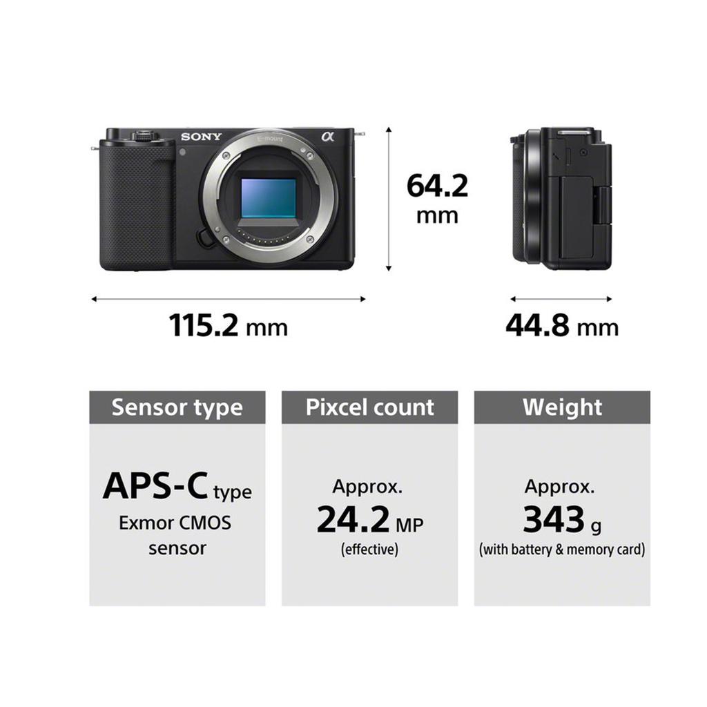 Sony Alpha ZV-E10 廣角自拍組合 數位單眼相機 學生分期/免卡分期