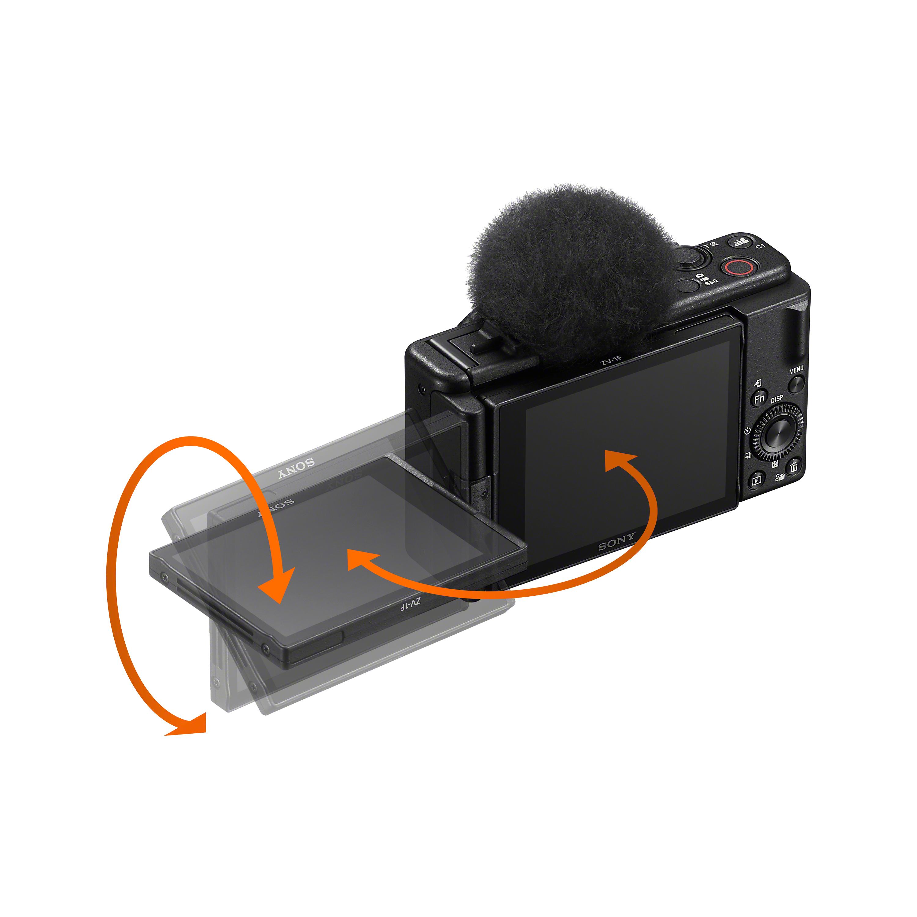 SONY Digital Camera ZV-1F 手持握把組合 黑/白色 公司貨 無卡分期