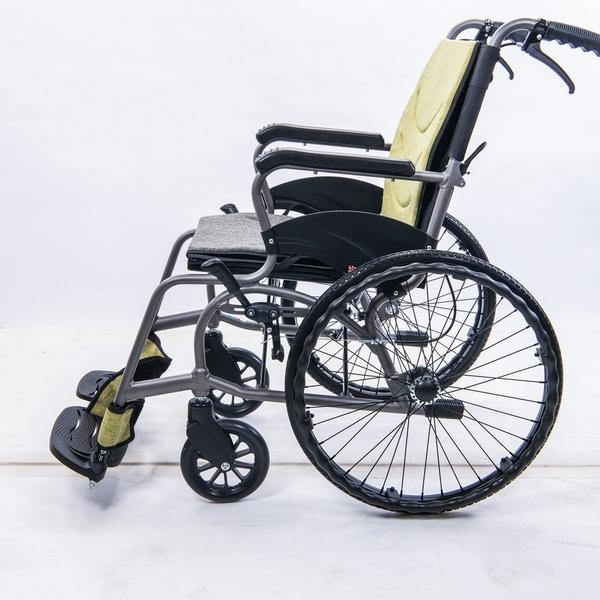 輪椅B款 鋁合金 輕量型 中輪 均佳 JW-X30-20
