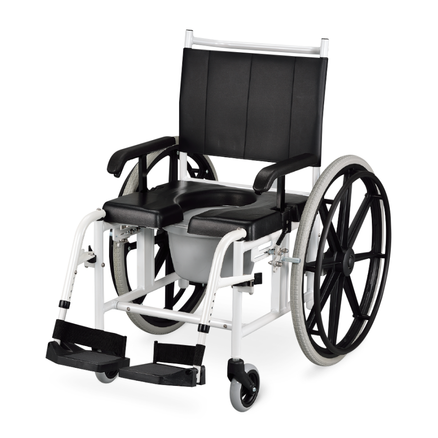 便盆椅 便器椅 手推式附輪洗澡馬桶椅 光星 AMIGO