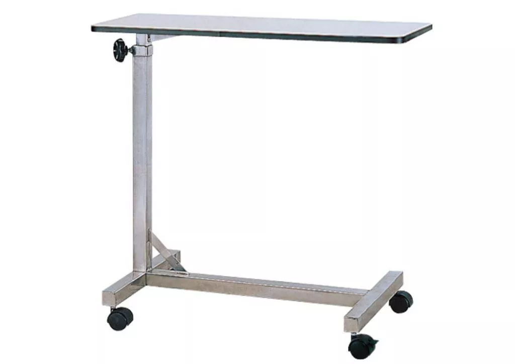 床上桌 餐桌板 床旁桌 升降 不鏽鋼（桌面美耐板）耀宏 YH018