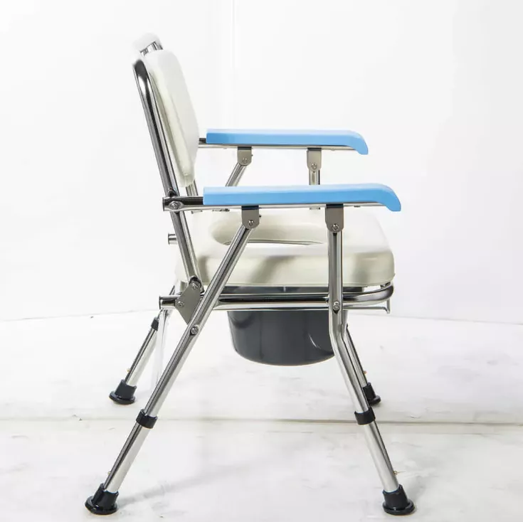 便盆椅 沐浴椅 洗澡椅 日式不銹鋼收合便器椅 均佳 JCS-303