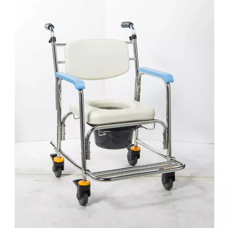便盆椅 沐浴椅 洗澡椅 不銹鋼洗澡便器椅 不可收合 均佳 JCS-302